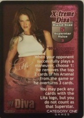 X-treme Diva (Lita) Superstar Card